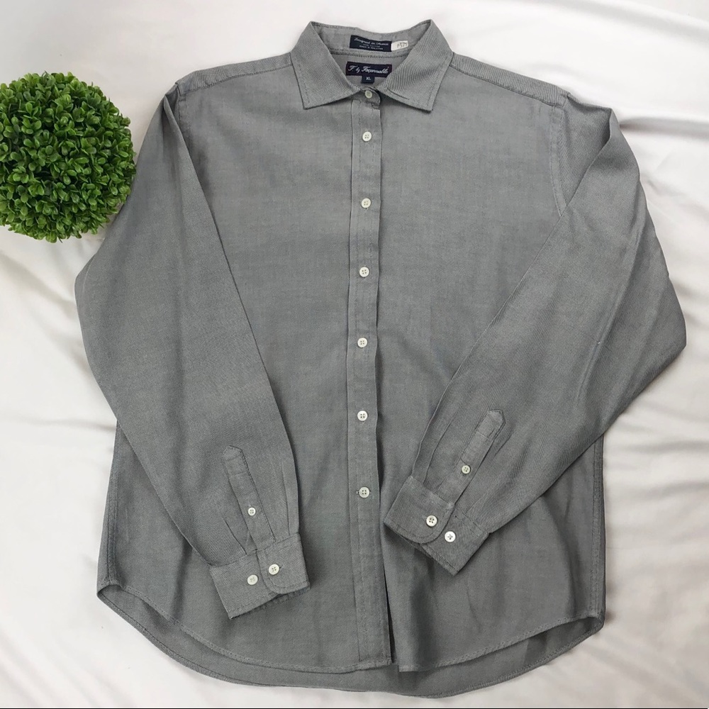 Women’s Facconable Shepherd Check Button Down Shi… - image 1